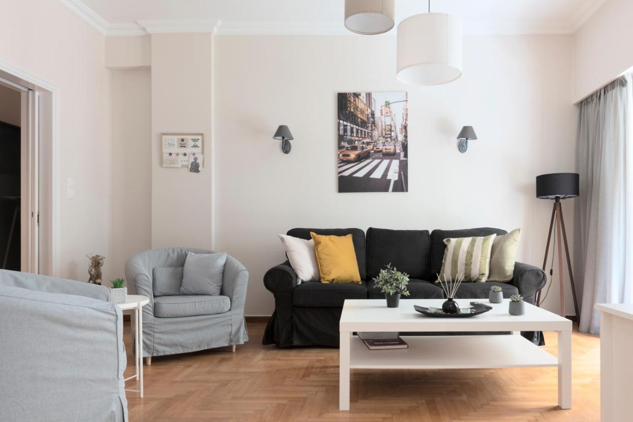 Spacious Central Flat In The Heart Of Athens! ภายนอก รูปภาพ